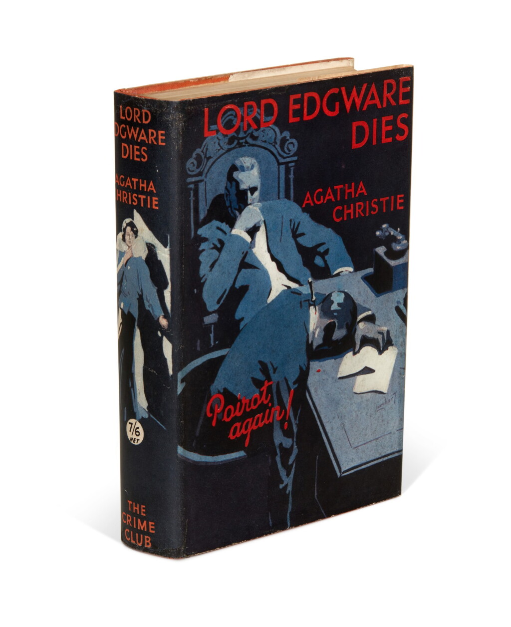 View full screen - View 1 of Lot 43. Agatha Christie | Lord Edgware Dies, 1933.