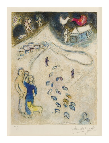 View full screen - View 1 of Lot 17. MARC CHAGALL | WINTER (M. 333; SEE C. BKS. 46).