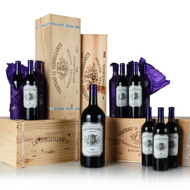View full screen - View 1 of Lot 426. Château La Conseillante 2010 (6 MAG).
