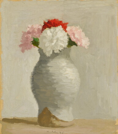 View full screen - View 1 of Lot 211. Carnations in a Jar.
