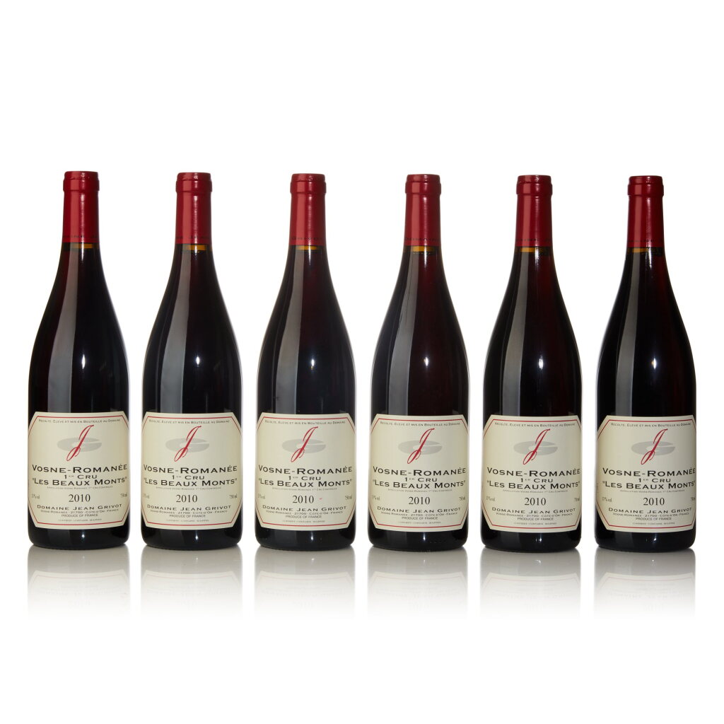 View full screen - View 1 of Lot 209. Vosne Romanée, Les Beaumonts 2010 Jean Grivot (6 BT).