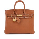 Fauve Barenia Faubourg Birkin 25 Gold Hardware, 2026