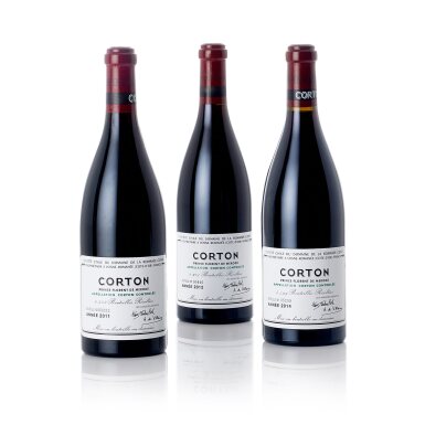 View full screen - View 1 of Lot 5009. Corton 2011 Domaine de la Romanée-Conti (3 BT).