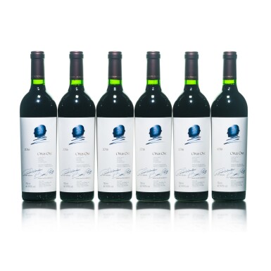 View full screen - View 1 of Lot 383. Opus One 2016 (6 BT).
