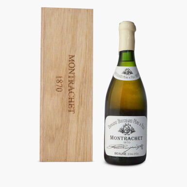 View full screen - View 1 of Lot 297. Montrachet 1870 Bouchard Père et Fils (1 BT).