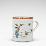 A Meissen Kakiemon mug, Circa 1740