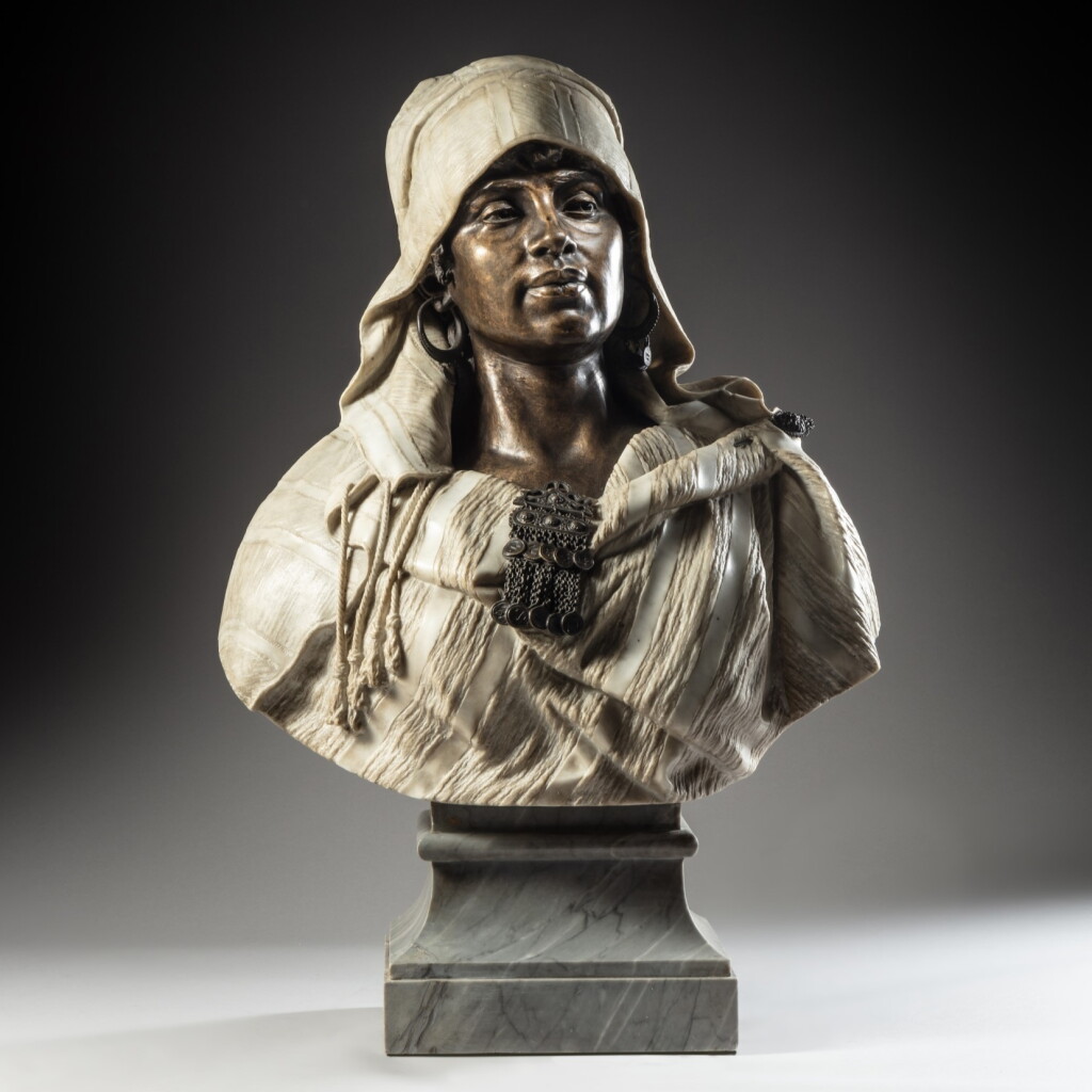 View full screen - View 1 of Lot 79. Bust of a young Berber Woman.