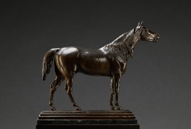 View full screen - View 1 of Lot 67. Cheval Henissant (A Horse Calling).