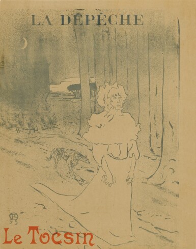 View full screen - View 1 of Lot 155. Le Tocsin (Delteil 357; Adriani 143; Wittrock P19).