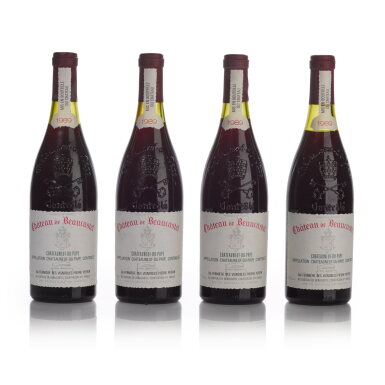 View full screen - View 1 of Lot 267. Château de Beaucastel Rouge 1989 (12 BT).