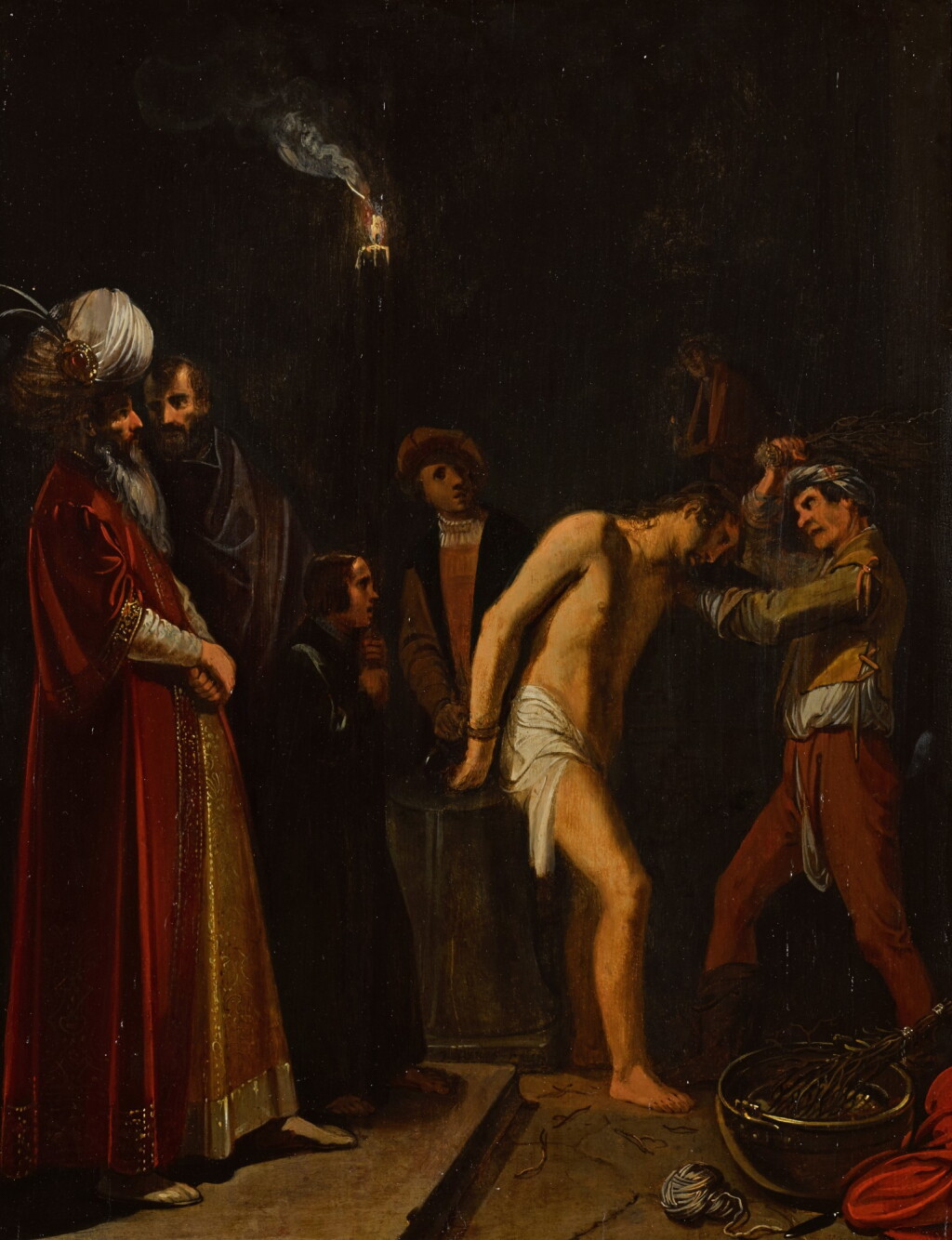 View full screen - View 1 of Lot 9. JAN PYNAS | The Flagellation of Christ.