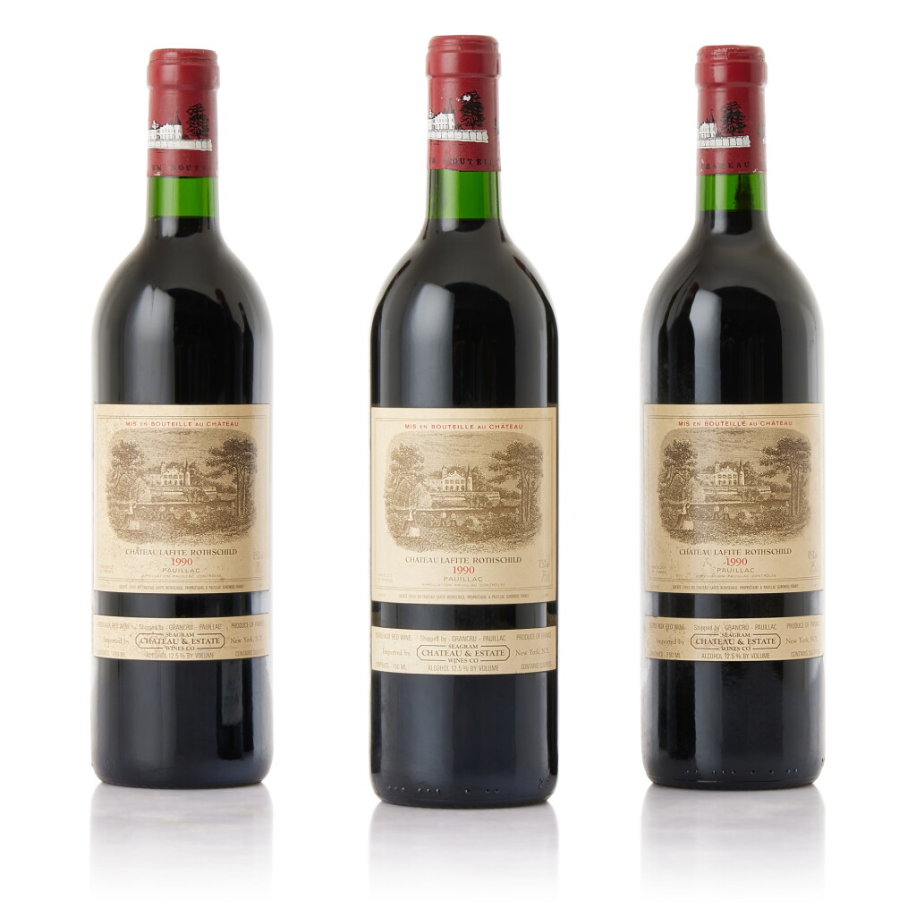 View full screen - View 1 of Lot 9184. Château Lafite 1990 (6 BT).