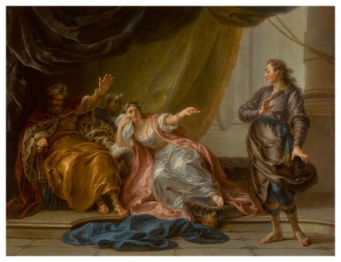 View full screen - View 1 of Lot 335. Joseph Accused by Potiphar's Wife.