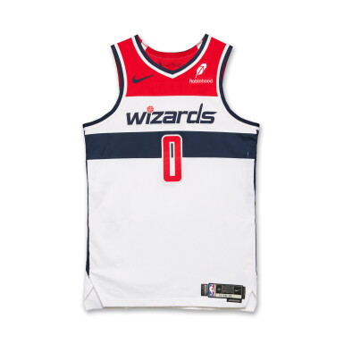 View full screen - View 1 of Lot 92. Bilal Coulibaly Washington Wizards 2025-2026 Game Worn Association Edition Jersey .