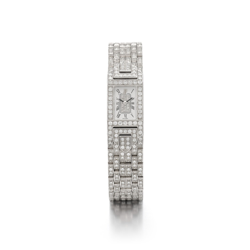 View full screen - View 1 of Lot 118. Diamond Watch .