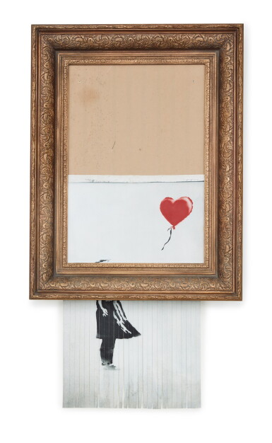 Banksy, Love is in the Bin, 2018