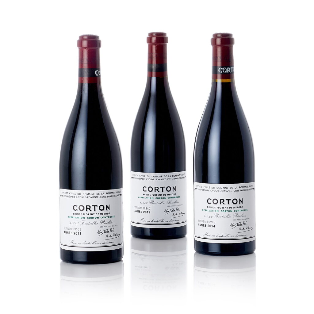 View full screen - View 1 of Lot 5008. Corton 2012 Domaine de la Romanée-Conti (6 BT).