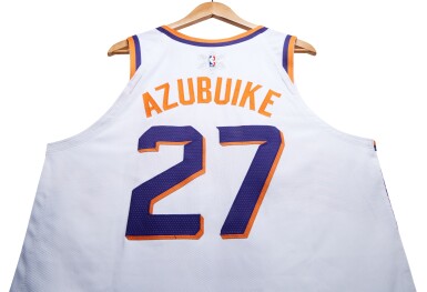 View full screen - View 1 of Lot 69. Udoka Azubuike ‘Christmas Day’ Phoenix Suns 2023-2024 Game Worn Association Edition Jersey .