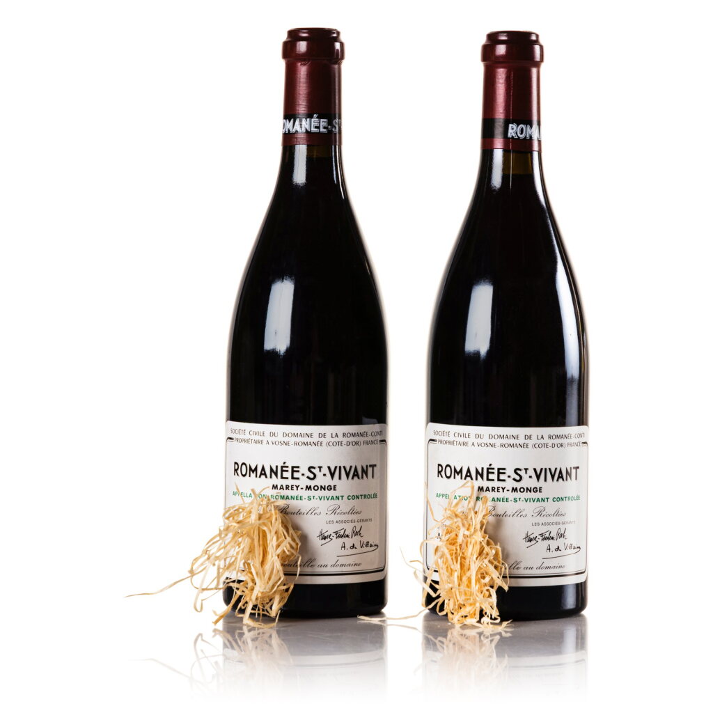 View full screen - View 1 of Lot 646. Romanée St. Vivant 1996 Domaine de la Romanée-Conti (2 BT).