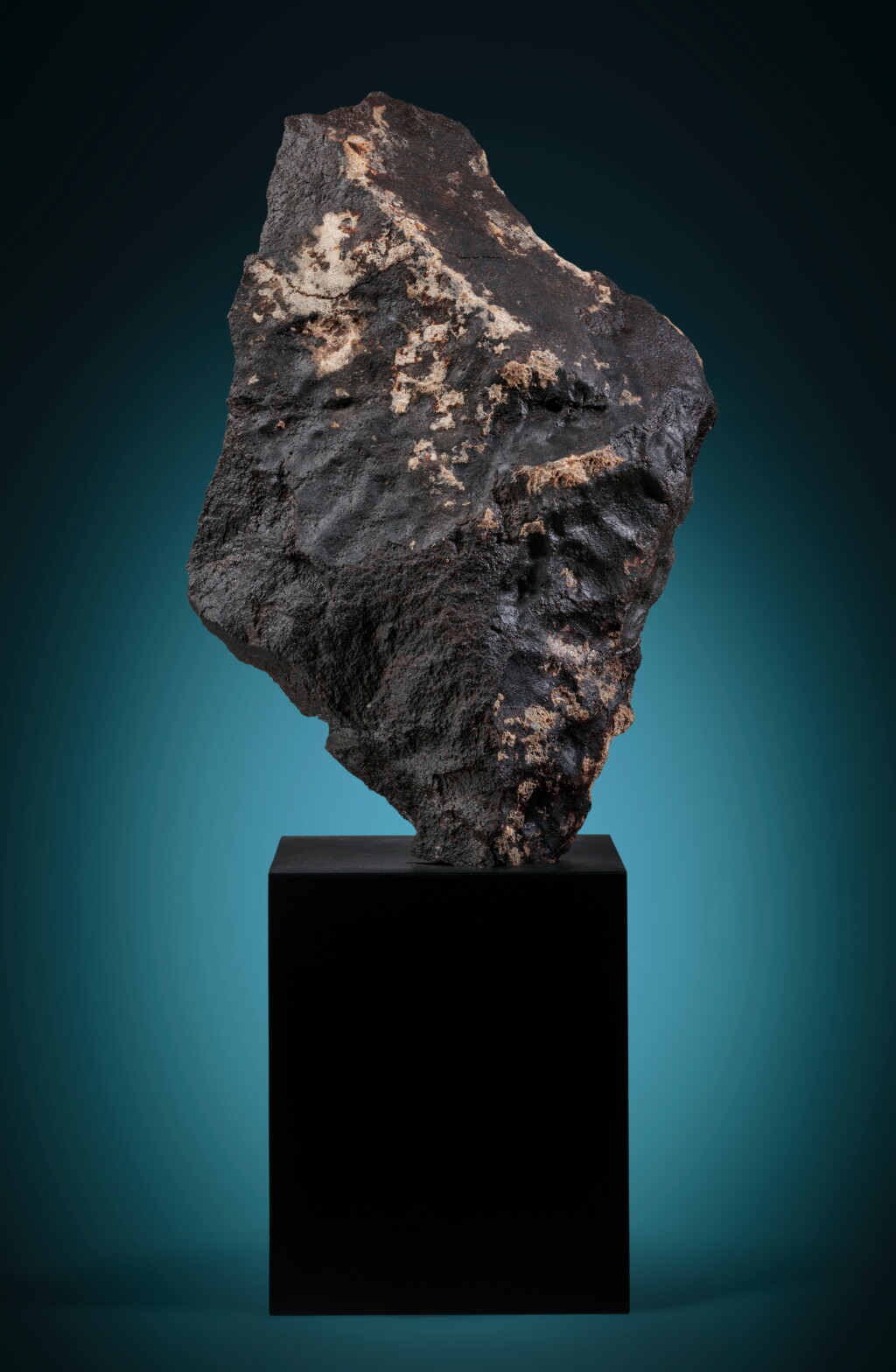 View full screen - View 1 of Lot 127. Clarendon (C) — The Second Largest Specimen Of The Largest Stone Meteorite Found In Texas.