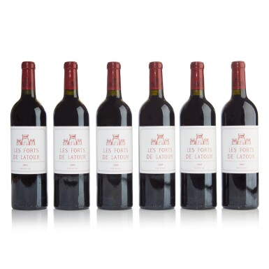 View full screen - View 1 of Lot 67. Les Forts de Latour 2005 (12 BT).