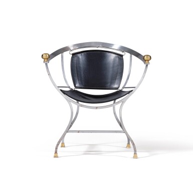 View full screen - View 1 of Lot 51. Pompei armchair, circa 1980.