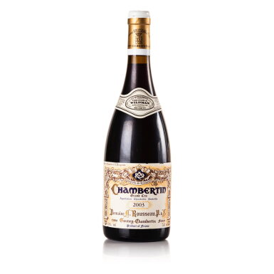 View full screen - View 1 of Lot 280. Chambertin 2003 Domaine Armand Rousseau (1 BT).