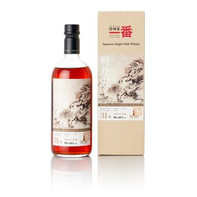 View full screen - View 1 of Lot 1613. 輕井澤 Karuizawa 31 Year Old #4961 Shinanoya Private Cask 5th Anniversary 60.0 abv 1981 (1 BT70).