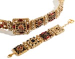 Set of A Byzantine Belt and A Matching Bracelet, Métiers d'Art Paris-Byzance Pre-Fall 2011
