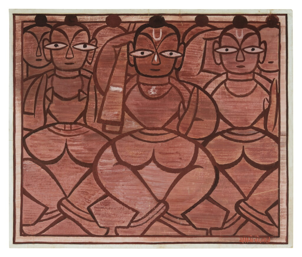 View full screen - View 1 of Lot 76. Untitled (Monochromatic figures).