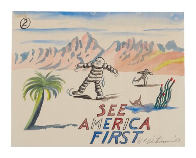View full screen - View 1 of Lot 418. H. C. WESTERMANN | SEE AMERICA FIRST.