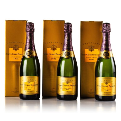 View full screen - View 1 of Lot 456. Veuve Clicquot, Vintage Reserve 1996 (6 BT).