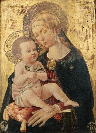 View full screen - View 1 of Lot 1. Virgin and Child .