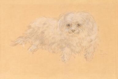 View full screen - View 1 of Lot 401. Le Chien bichon.