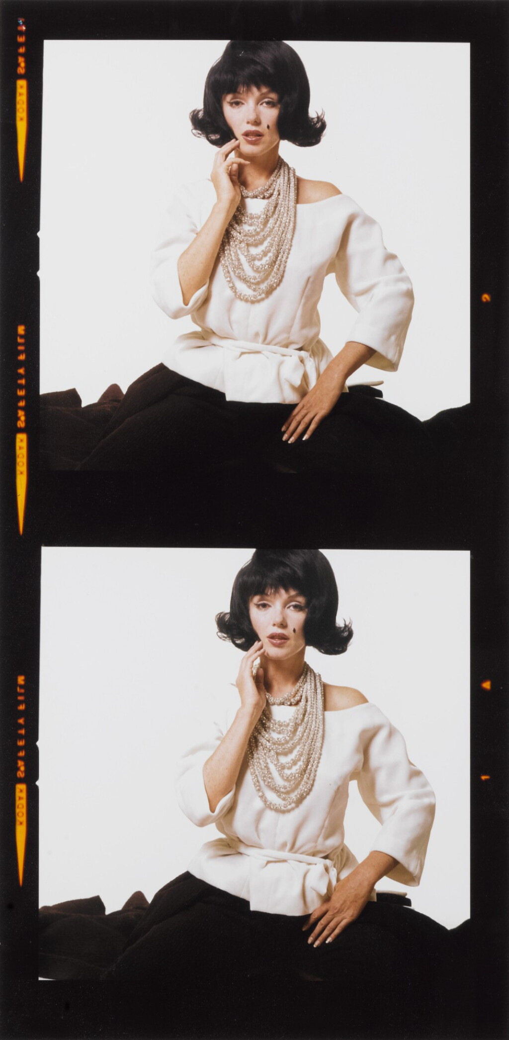 View full screen - View 1 of Lot 25. Bert Stern | Marilyn as Jacqueline Kennedy (from the last sitting), 1962.
