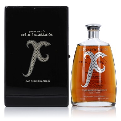 View full screen - View 1 of Lot 164. Bunnahabhain Celtic Heartlands 37 Year Old 40.1 abv 1966 (1 Bottle 70cl).