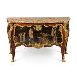 A Louis XV style gilt-bronze-mounted coromandel lacquer and rosewood commode by Paul-Charles Sormani, Paris, early 20th century