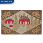 American Pictorial Rug, late 19th Century