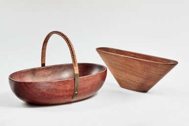 View full screen - View 1 of Lot 1. Basket and Bowl.