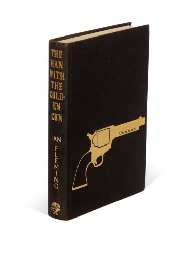 View full screen - View 1 of Lot 69. FLEMING | The Man with the Golden Gun, 1965, first edition, first state with gilt gun design.