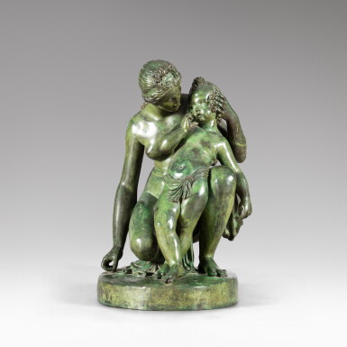 View full screen - View 1 of Lot 37. Vénus et l'Amour | Venus and Cupid.