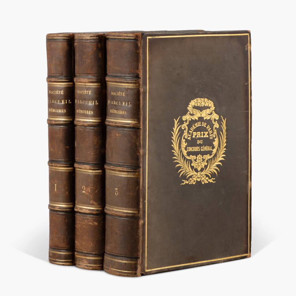 View full screen - View 1 of Lot 199. La Société d'Arcueil | Mémoires de Physique et de Chimie, from a French learned society comprised of a notable group of scientists.