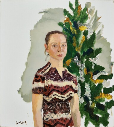 View full screen - View 1 of Lot 573. Liu Xiaodong 劉小東 | The Daughter in law 兒媳.