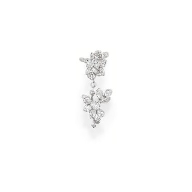 View full screen - View 1 of Lot 115. BAGUE DOUBLE DIAMANTS, DAVID MORRIS | DIAMOND DOUBLE RING, DAVID MORRIS.