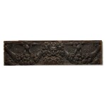 An Italian carved walnut cassone panel, 16th century