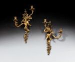 Paire d'appliques au phénix en bronze doré, début du XVIIIe siècle, attribuée à André-Charles Boulle
