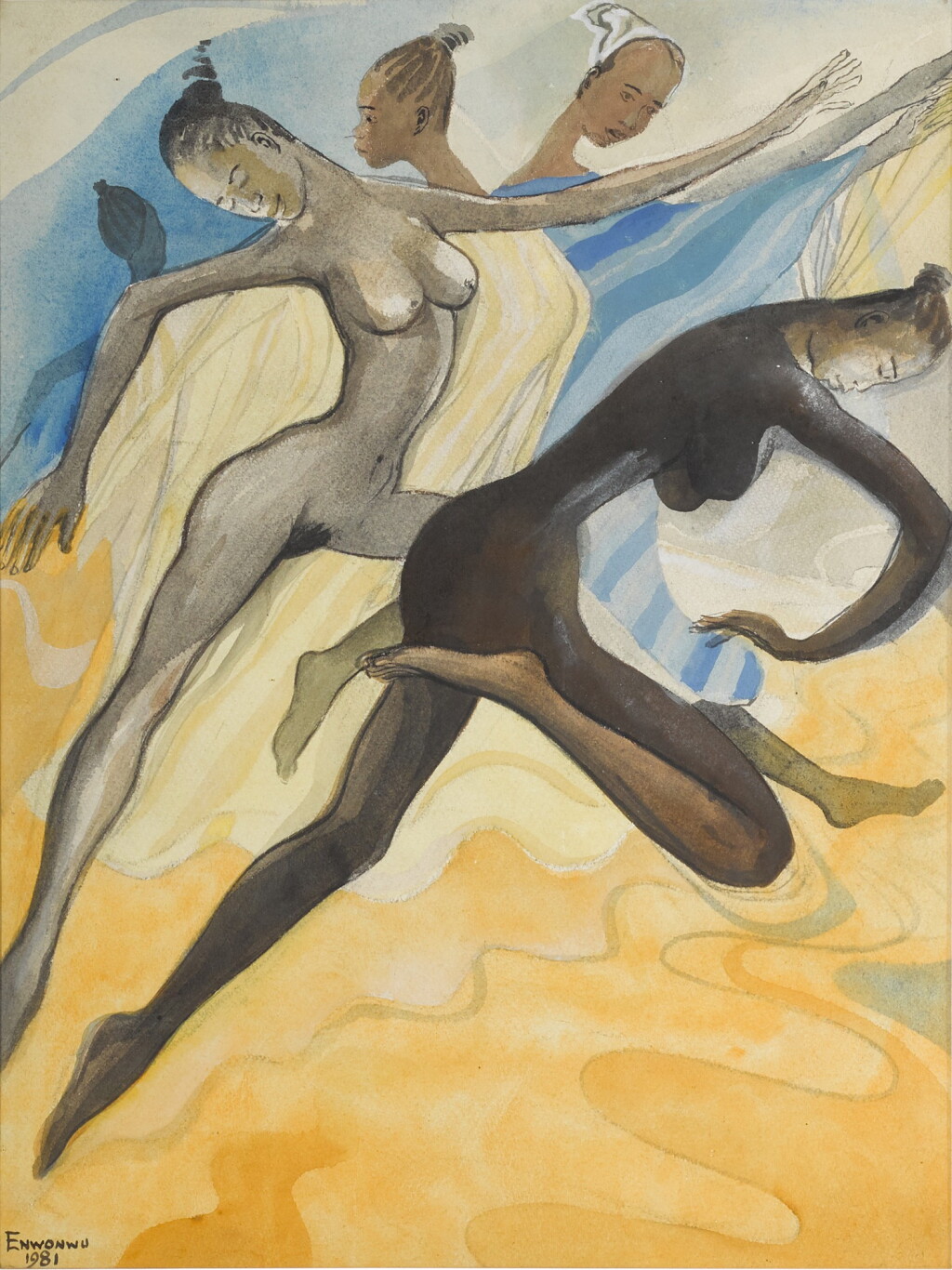 View full screen - View 1 of Lot 69. Africa Dances (Negritude).