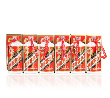 2001年产 “五星牌”贵州茅台酒 Kweichow Five Star Moutai 2001 (6 x 500ml)
