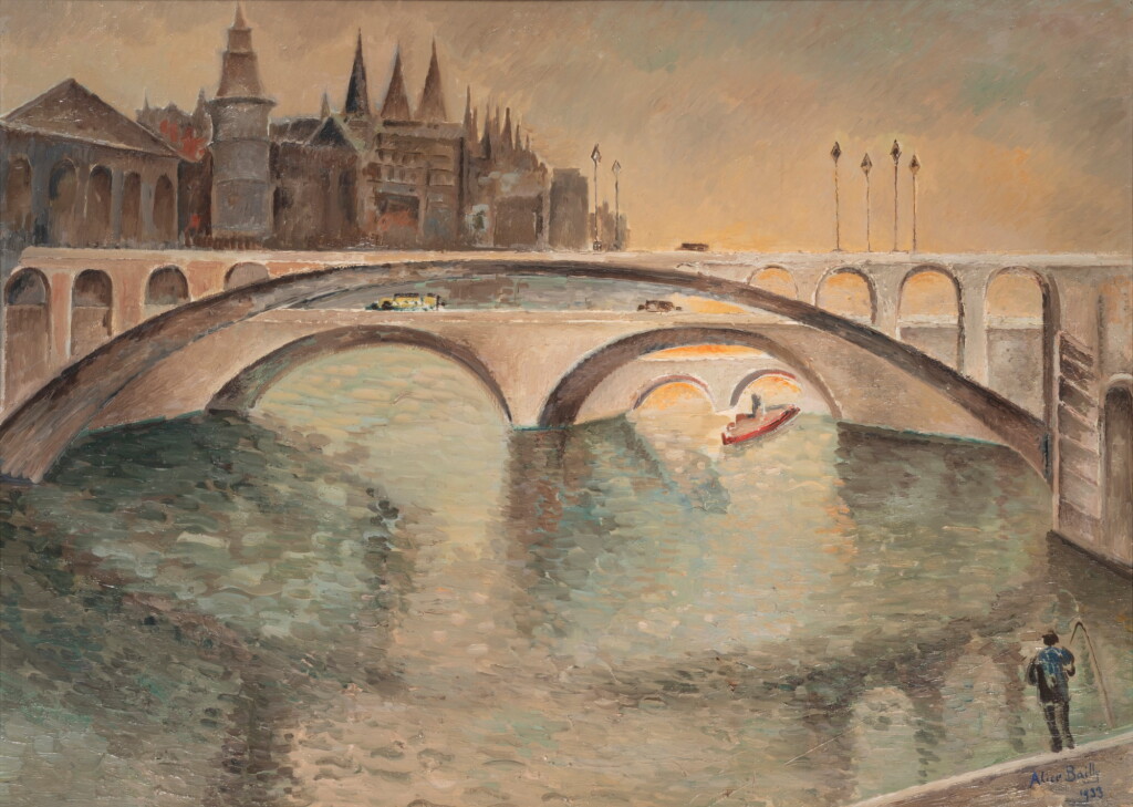 View full screen - View 1 of Lot 77. ALICE BAILLY | PONTS DE PARIS, 1933.