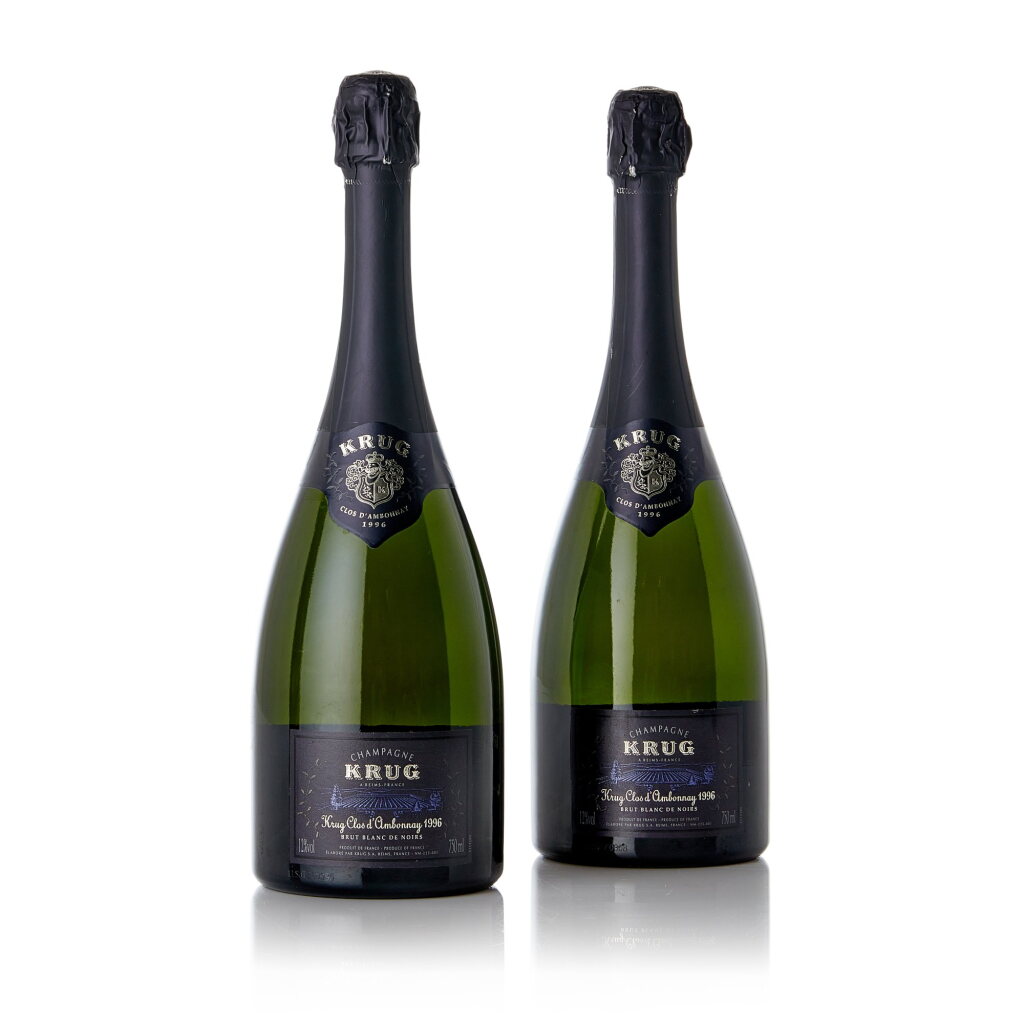 View full screen - View 1 of Lot 2624. Krug, Clos d'Ambonnay 1996 (2 BT).
